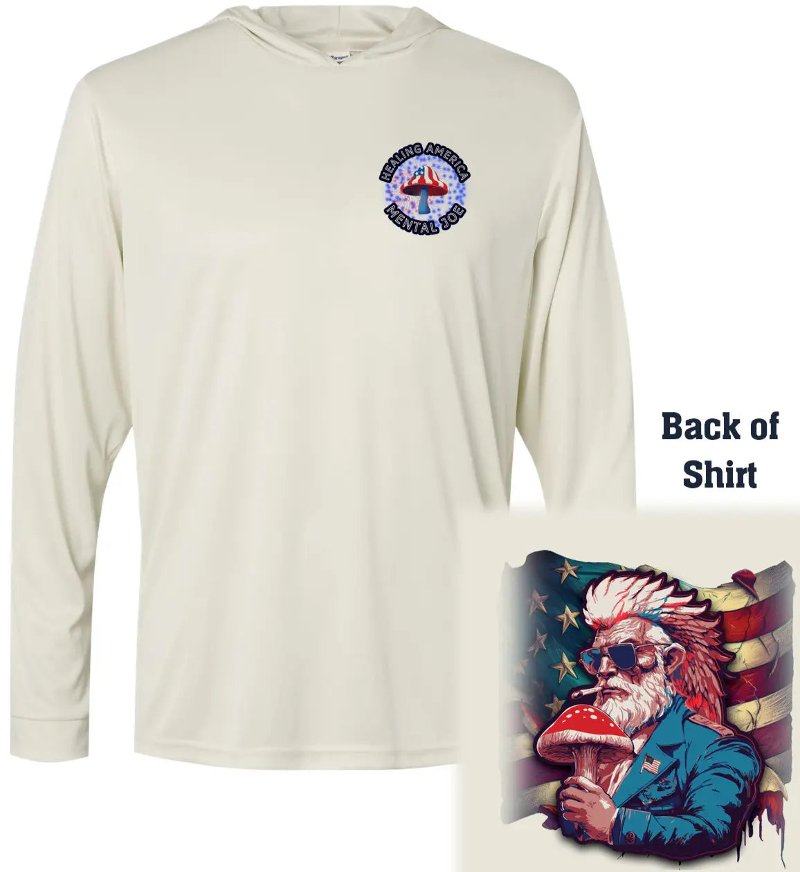 Uncle Sam HEAL - Sun Hoodie Mental Joe