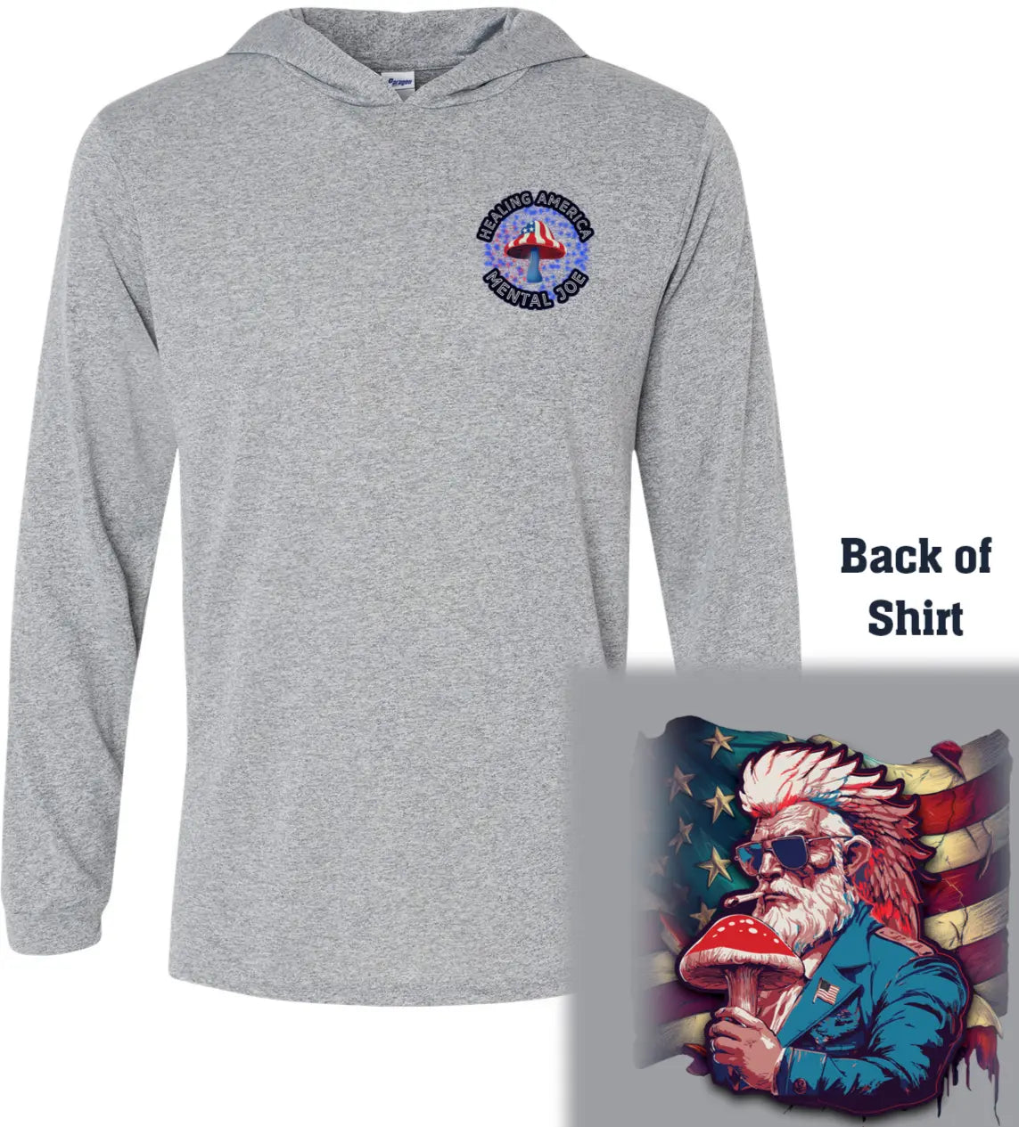 Uncle Sam HEAL - Sun Hoodie Mental Joe