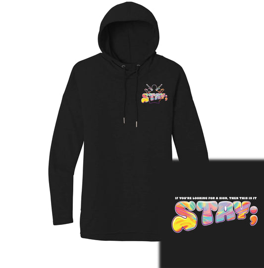 STAY; - LADIES HOODIE Mental Joe