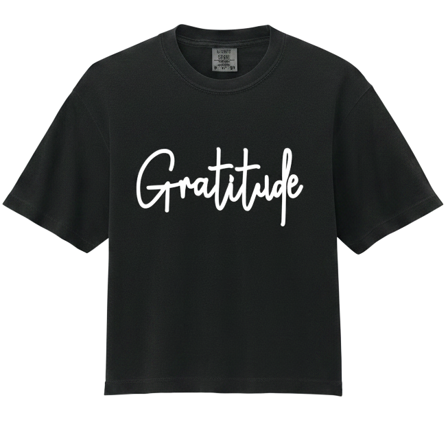 Gratitude - CROPTOP